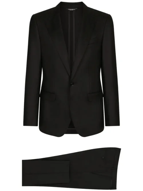 Costume à veste à simple boutonnage - Dolce & Gabbana - Modalova