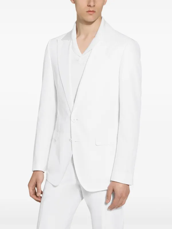 スーツ DOLCE  GABBANA Women Suit Jackets F29YMTFU3R1W0800 White Dolce & Gabbana Blazer - White - Women | F29YMTFU3R1W0800