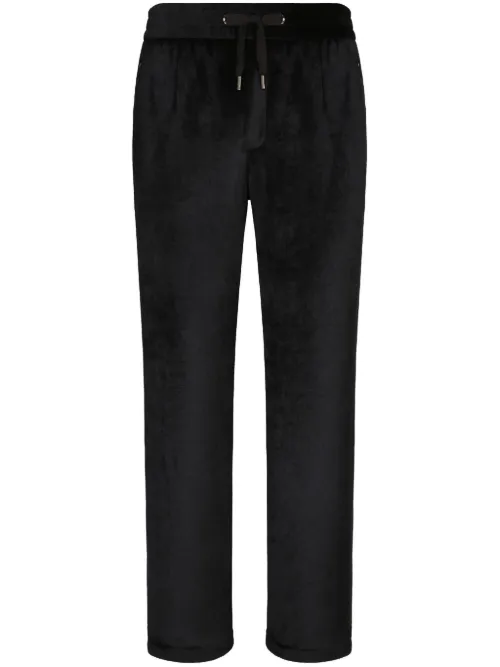 Pantalon de jogging à patch logo - Dolce & Gabbana - Modalova