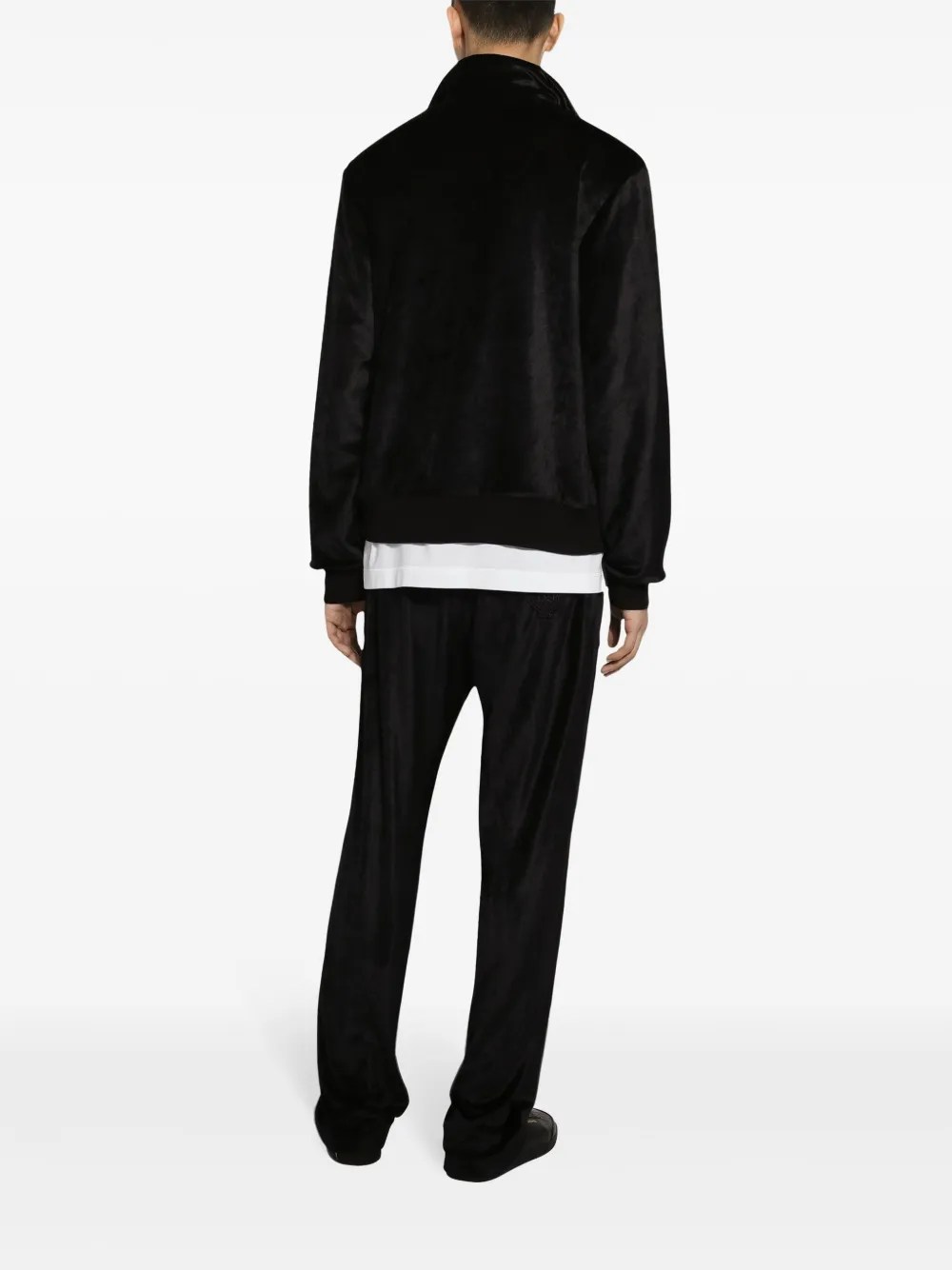 Dolce & Gabbana Trainingsbroek met logopatch Zwart