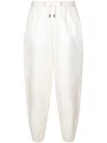 Dolce & Gabbana drawstring-waist cotton track pants - White