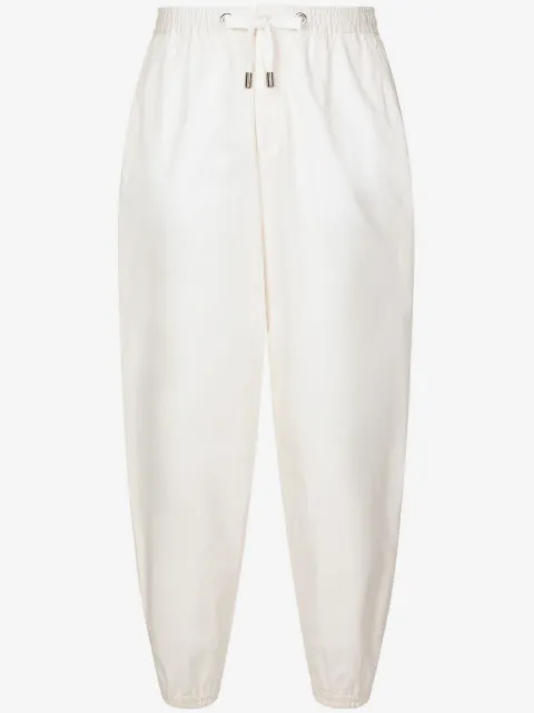 Dolce & Gabbana drawstring-waist cotton track pants