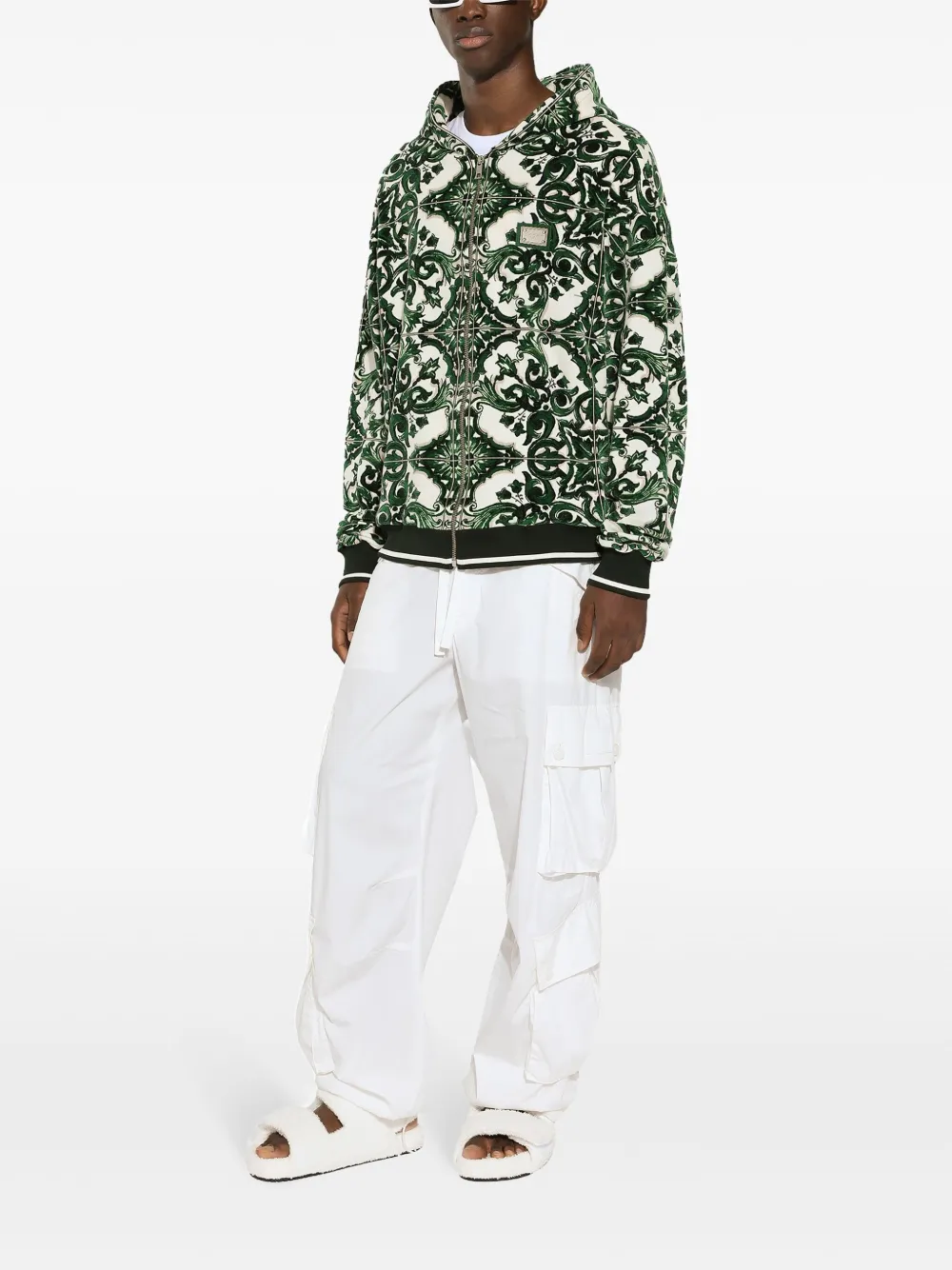 Dolce & Gabbana Cargo broek Wit