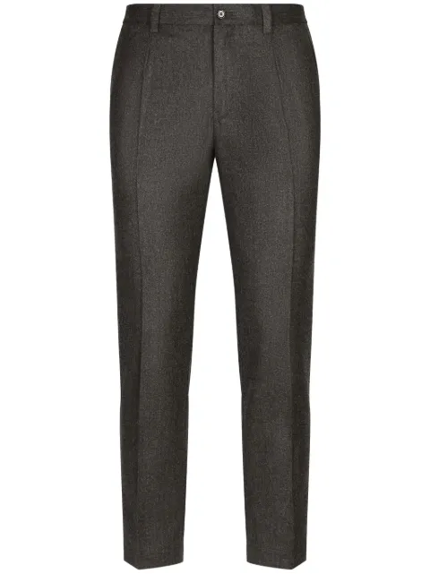 Dolce & Gabbana flannel tailored trousers