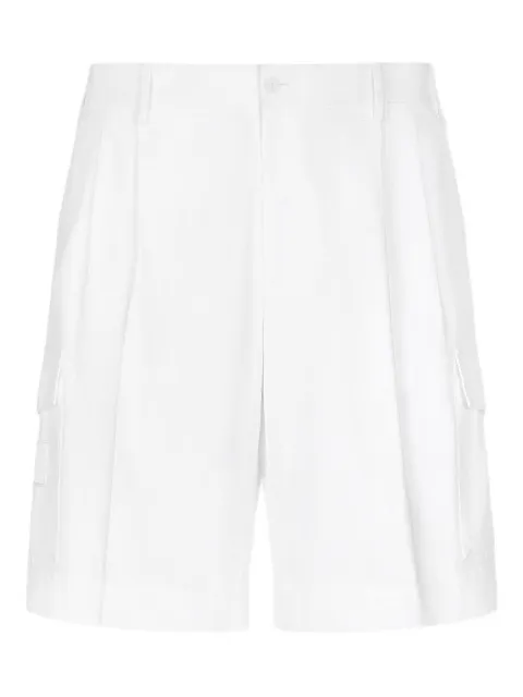 Dolce & Gabbana flap-pocket cotton shorts