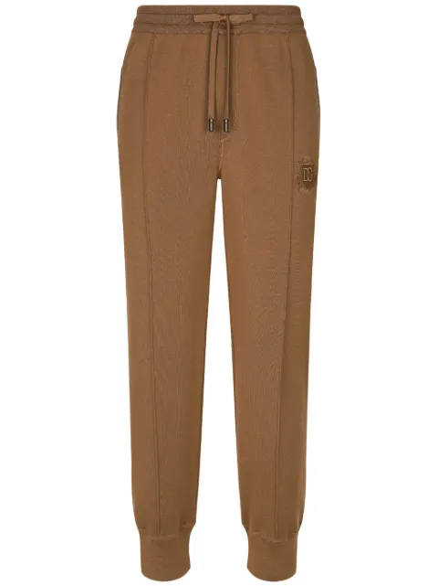 Dolce & Gabbana logo-embroidered track pants
