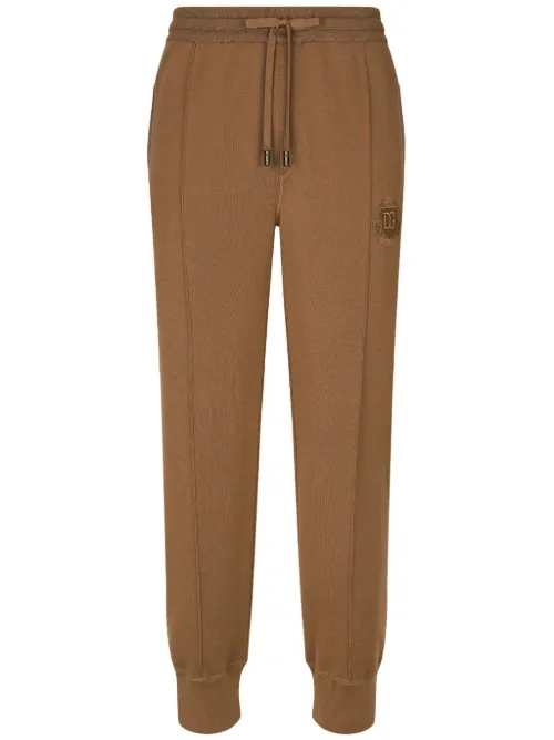 Pantalon de jogging à logo brodé - Dolce & Gabbana - Modalova