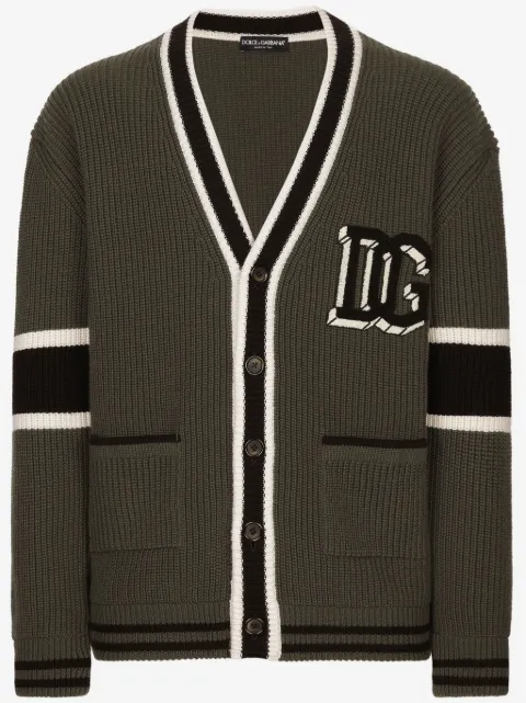 Dolce & Gabbana Gestrickter Intarsien-Cardigan