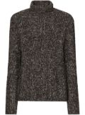 Dolce & Gabbana chunky-knit jumper - Grey