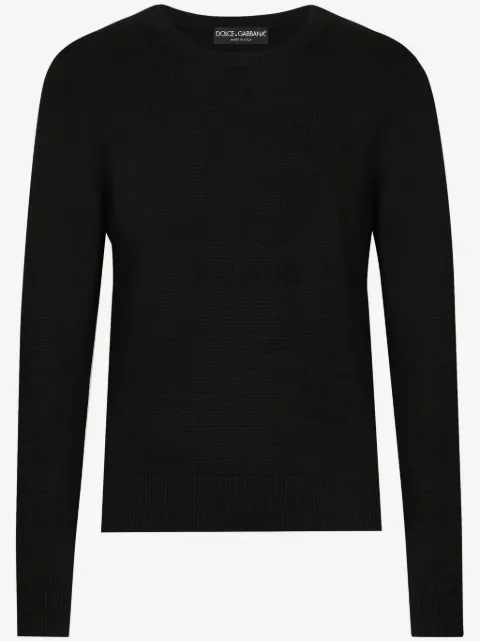 Dolce & Gabbana suéter con cuello redondo