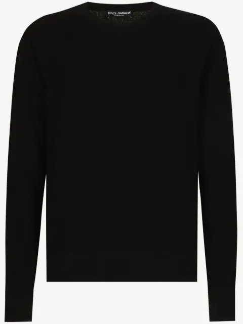 Dolce & Gabbana pull à encolure ras du cou