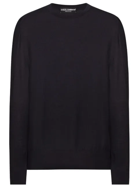 Dolce & Gabbana suéter con cuello redondo