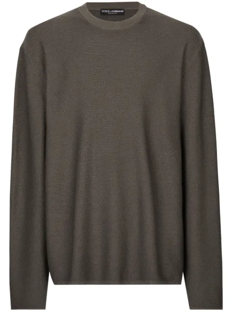 Dolce & Gabbana sudadera con cuello redondo