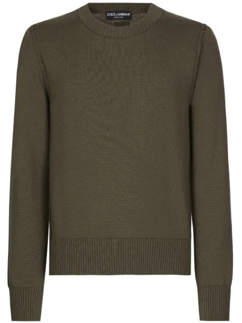Dolce & Gabbana suéter con cuello redondo