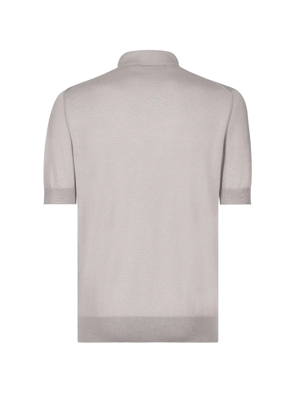 Dolce & Gabbana Fijngebreid poloshirt Grijs