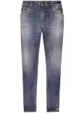 Dolce & Gabbana distressed-effect tapered jeans - Blue