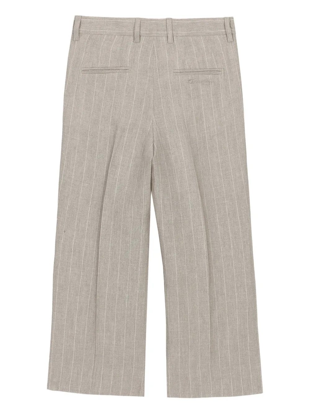 Dolce & Gabbana Kids pinstripe pleated-front trousers | Boys Smart Trousers | Image 2