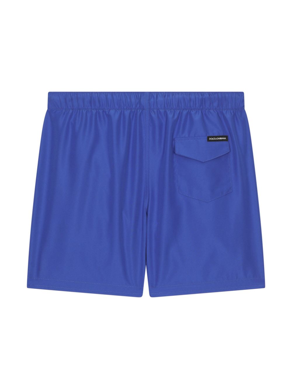 Dolce & Gabbana Kids logo-print swim trunks - Blue