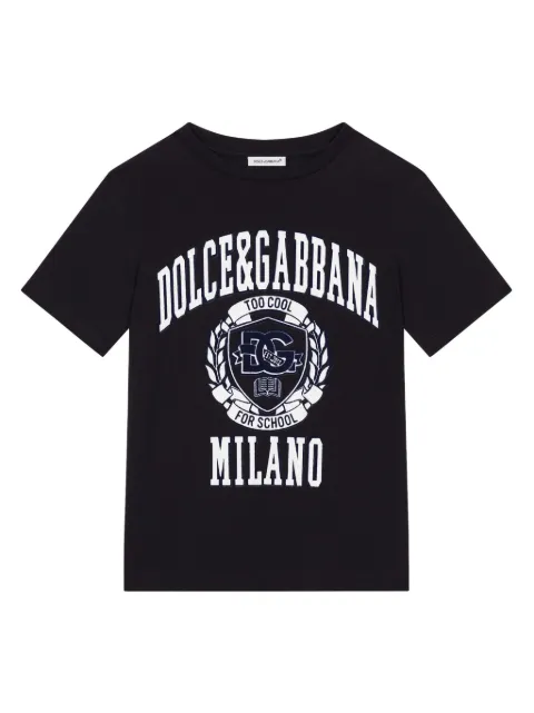 Dolce & Gabbana Kids logo-print T-shirt