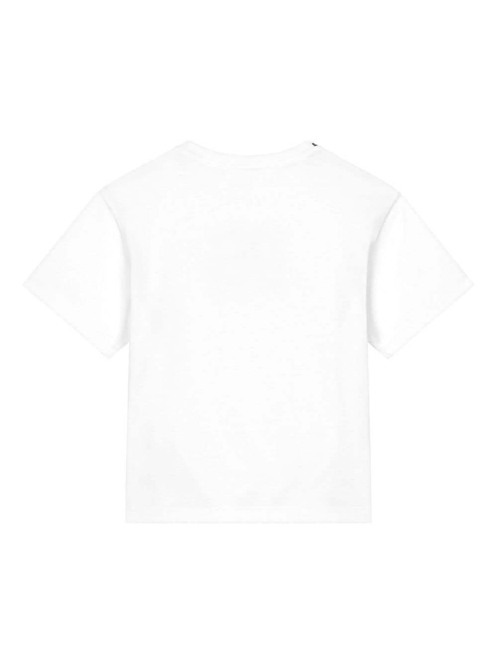 Shop Dolce & Gabbana Optical White T-shirt