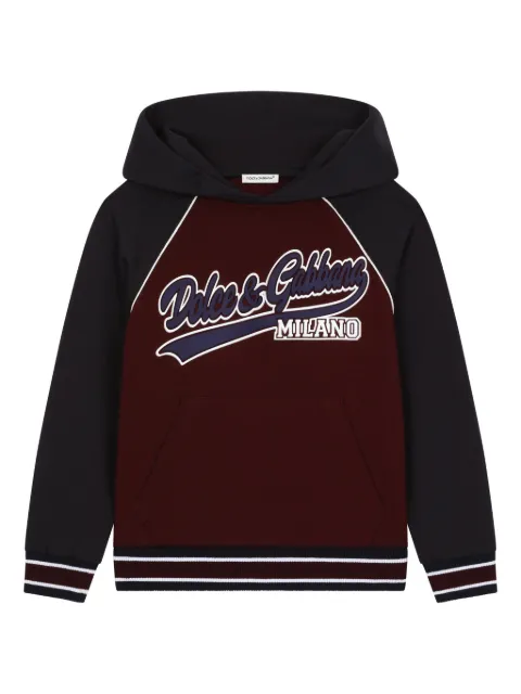 Dolce & Gabbana Kids logo-print hoodie