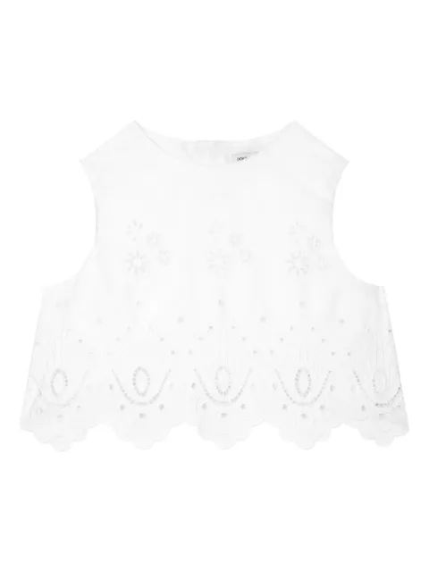Dolce & Gabbana Kids Broderie anglaise top 