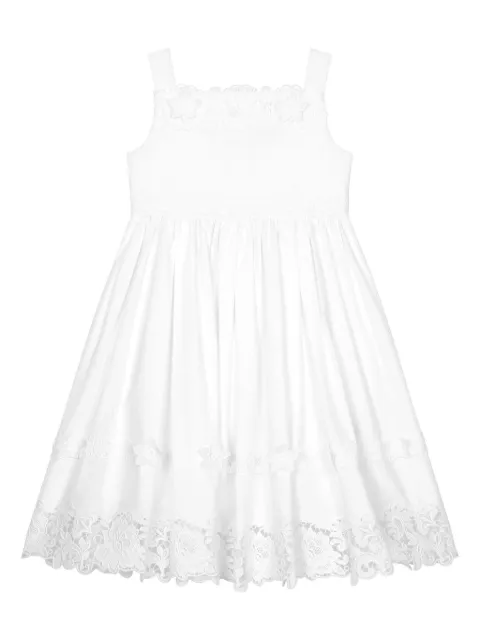 Dolce & Gabbana Kids Macramé lace dress 