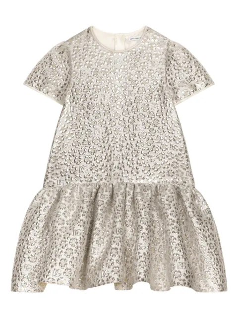 Dolce & Gabbana Kids brocade jacquard dress 