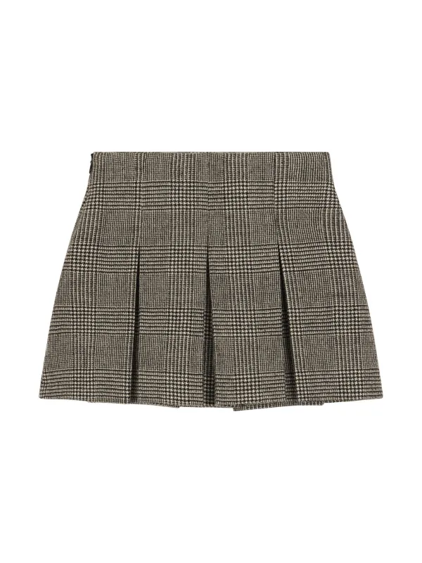 Dolce & Gabbana Kids チェック スカート | ブラック | FARFETCH JP