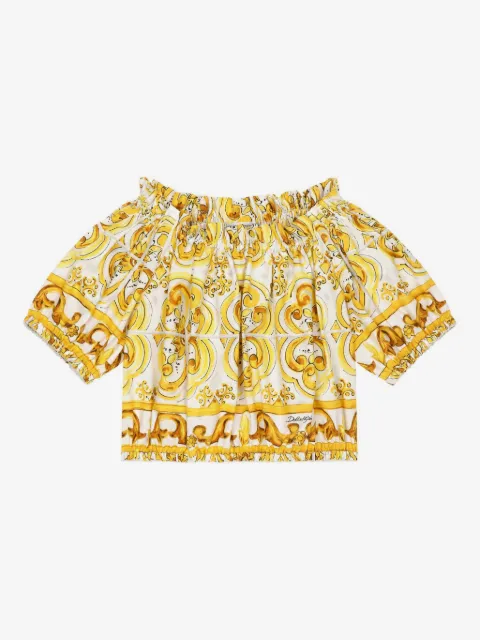 Dolce & Gabbana Kids Poplin blouse