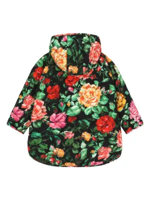 【美品】ドルチェアンドガッバーナ ダウンジャケット ダウンコート 花柄 キッズ 花柄 Dolce & Gabbana(ドルチェ&ガッバーナ) ダウンジャケット