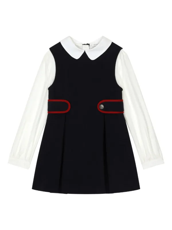 Dolce & Gabbana Kids ピケ ワンピース | ブルー | FARFETCH JP