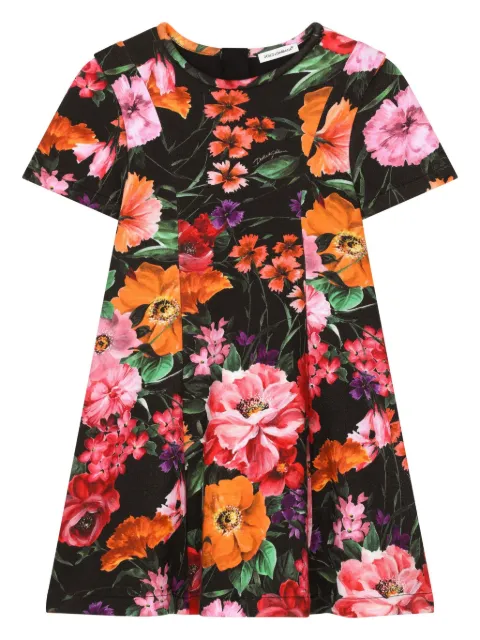 Dolce & Gabbana Kids Kleid aus Neopren