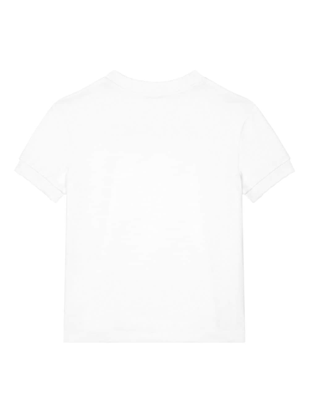 Dolce & Gabbana Kids Stretch T-shirt - Wit