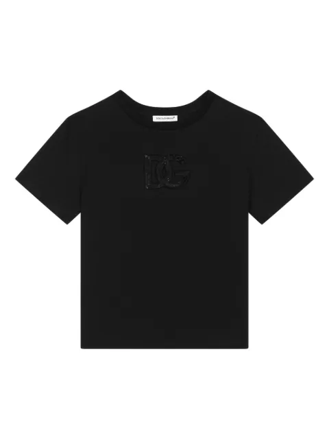 Dolce & Gabbana Kids logo jersey t-shirt 
