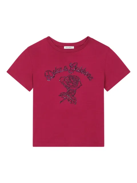 Dolce & Gabbana Kids DG logo t-shirt 