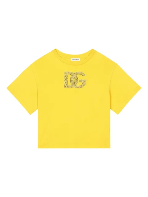 Dolce & Gabbana Kids Lemon cotton t-shirt 