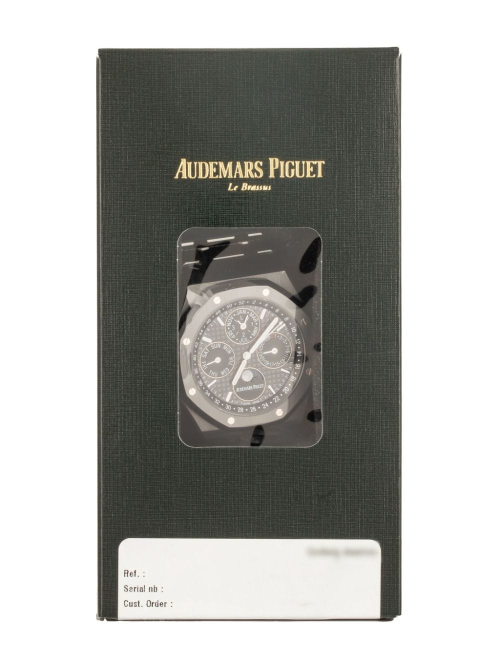 Pre-owned Audemars Piguet 2017  Royal Oak Perpetual Calendar 41mm In Black