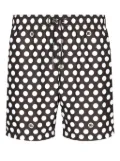 Dolce & Gabbana polka-dot swim shorts - Black