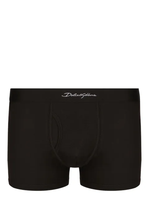 Dolce & Gabbana bóxer con logo estampado