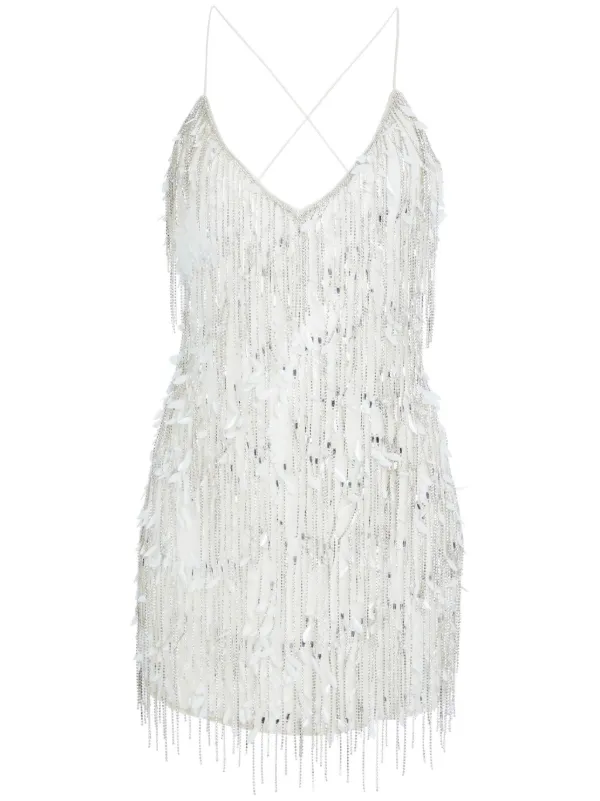Retrofete Haven Embellished Dress White FARFETCH AU