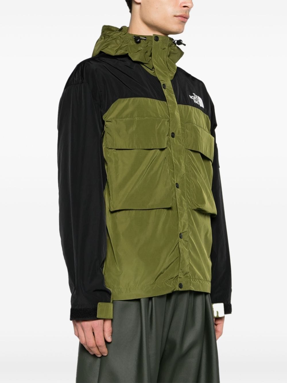 Shop The North Face Tustin Hooded Windbreaker In Green