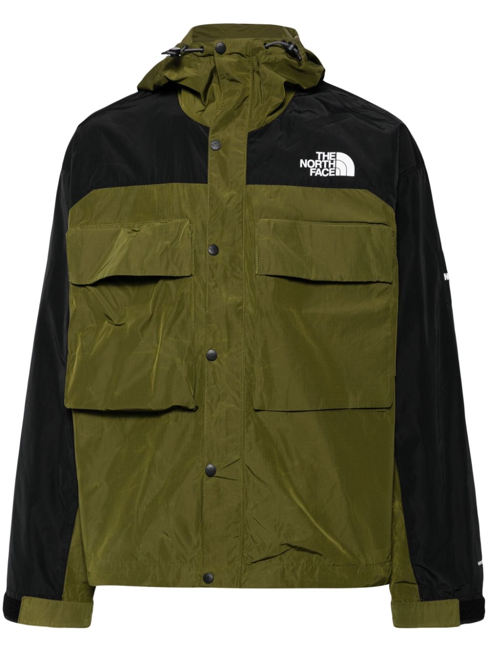The North Face Tustin Hooded Windbreaker In Green