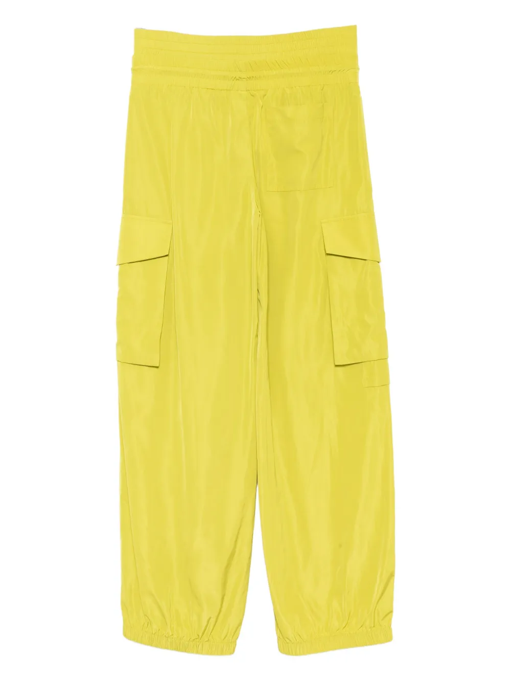 Monse double waistband cargo pants Groen