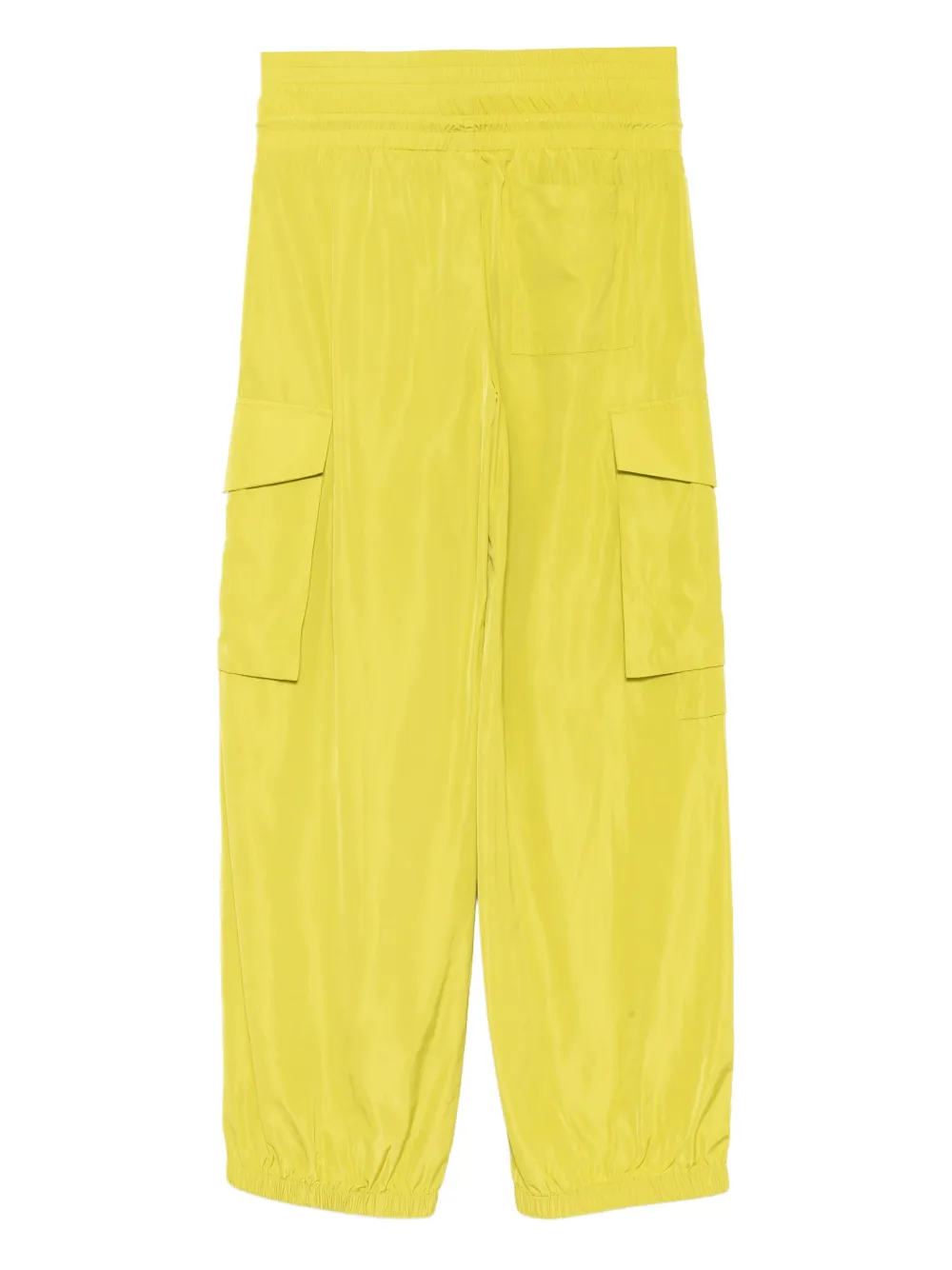 Monse Cargo broek met dubbele taille - Groen