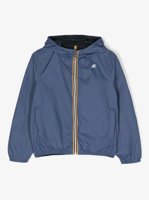 K Way Kids Wendbare P. Jake Plus 2 Kapuzenjacke