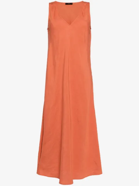 VOZ vestido largo sin mangas con cuello en V