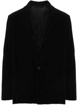 年末のプロモーション特価！ プリーツ Miyake Issey Plissé Homme ジャケット ブラック | ジャケット・アウター