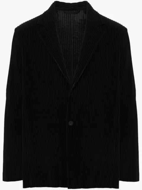 Homme Plissé Issey Miyake blazer plisado