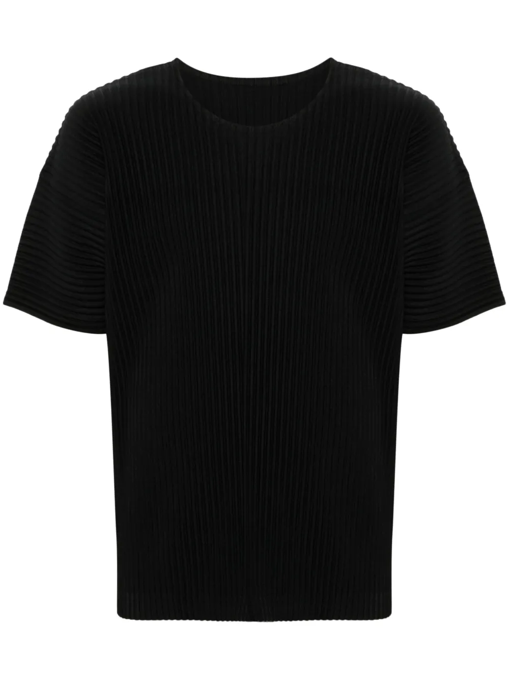 Homme Plissé Issey Miyake Basic T-shirt Zwart